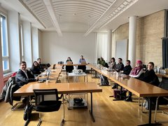 Das erweiterte Kernteam des Reviermanagements Gigabit war beim ersten Quartalstreffen im Jahr 2024 zu Gast bei der StädteRegion Aachen.